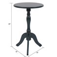 thumbnail image 2 of Decor Therapy Simplify Table d'Appoint Piédestal, 15x15x24, Marine Antique, 2 of 5