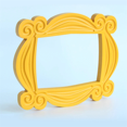 thumbnail image 3 of Series Friends Handmade Monica Door Frame Wood Yellow Photo Frames Collectible Home Decor Collection Cosplay Gift, 3 of 6