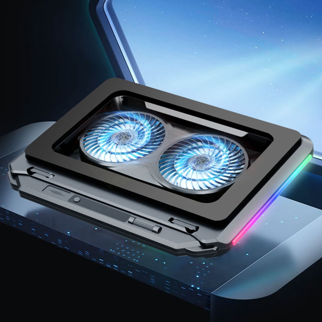 Laptop Cooling Fan Enhances 15x Airflows Overclocking Cooling Low Noise Fan for 15-21Inch Notebook Lightweighted