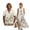 Bird Floral Wave, variant on FOR U DESIGNS Crane Sun Sea Wave Print Matching Outfits for Couples Linen-Like Sleeveless Women's Casual Dresses & Men's Button Down Shirt 2026 Fashion Summer Outfits
