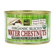 Native Forest BWA33891 6 x 8 oz Sliced Water Chestnut