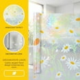thumbnail image 4 of Unique Bargains Static Cling Floral 3D Prism Window Privacy Film White 39.4" x 23.6", 4 of 8