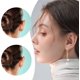 thumbnail image 3 of 25 pares de pendientes dorados con pasador de acero inoxidable 304 con tuercas de mariposa y cierres transparentes., 3 of 6