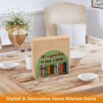 thumbnail image 6 of Yayeee Napkin Holder for Table Kitchen Paper Tissue Organization, Green Book Shelf, 6 of 8