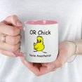 thumbnail image 3 of CafePress - OR Chick CRNA Mug - 11 oz Ceramic Mug - Novelty Coffee Tea Cup, 3 of 3