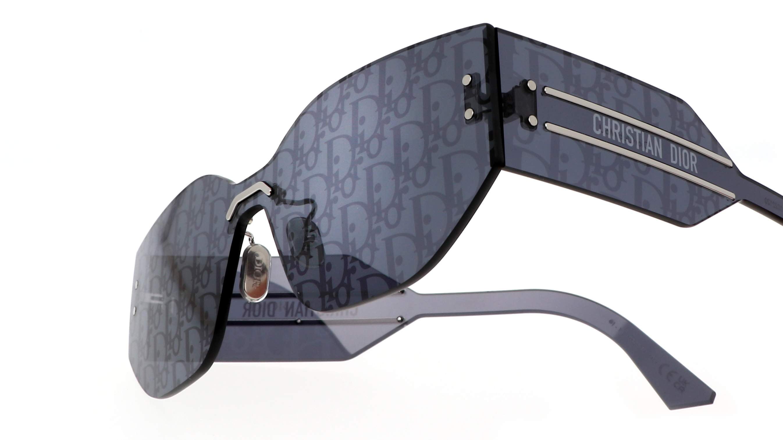 Christian Dior Diorclub M6U Sunglasses Blue Logo Oblique