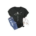 thumbnail image 5 of XCHQRTI Dragonfly Shirts Women Graphic Tee Short Sleeve T Shirt Dragonflies Nature Tshirts, 5 of 6