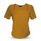 thumbnail image 2 of Blusa de licra fresca y elegante cuello cuadrado Camel Mediana, 2 of 2