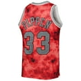 thumbnail image 3 of Men's Mitchell & Ness Scottie Pippen Red Chicago Bulls 1997/98 Galaxy Swingman Jersey, 3 of 3