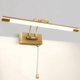 thumbnail image 1 of LED 8W Mirror Wall Light Bathroom Lighting Brass Indoor Lighting With Switch 40CM 3000K Adjustable Reading Lamps, 1 of 5