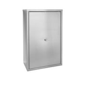 Omnimed Stainless Steel  Double Door Narcotic Cabinet with 4 shelves