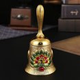 thumbnail image 4 of Retro Style Call Bell, Alloy Material Hand Bell With Rounded Handle, Clear Sound For Training Pets, Waking Families, Signaling Students, 4 of 8