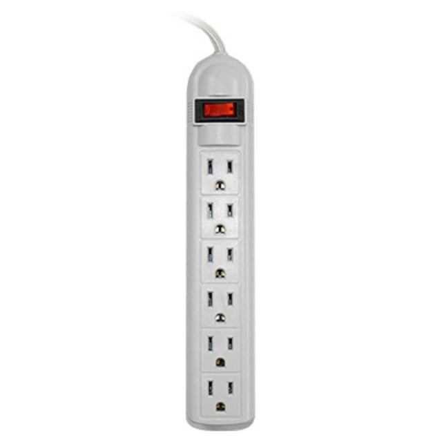 Multicontacto Smartbitt supresor de picos SmartBitt 90 J 6 salidas AC SBSS90J6