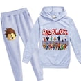 thumbnail image 1 of ROBLOX Ensemble de 2 Pantalons de Jogging à Capuche, Tenue de Sport Décontractée pour Adolescents, Capuches, Pulls, 1 of 2