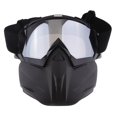 thumbnail image 1 of Esquí Nieve Snowboard GAFAS Máscara Escudo Desmontable a Prueba de Viento a Prueba de Polvo Soledad Gafas de snowboard de moto de nieve, 1 of 8