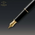 thumbnail image 4 of Parker Sonnet Black Lacquer GT Fountain Pen - Medium, 4 of 8