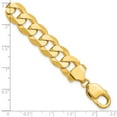 thumbnail image 4 of 14k 12.0mm Flat Beveled Curb Chain, 4 of 11