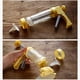 thumbnail image 4 of Prensa de galletas clásica de acero inoxidable, con 23 discos de plantilla decorativos y 6 puntas de glaseado, pistola para prensar galletas Spritz, máquina para hacer galletas, duradera y fácil de, 4 of 8
