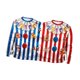 thumbnail image 4 of Sudadera decorativa con diseño de payaso para parejas, ideal para fiestas, eventos, cumpleaños, para hombres y mujeres. Azul Rojo, 4 of 9