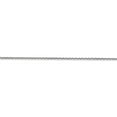 thumbnail image 2 of 14k WG 1.45mm Solid D/C Cable Chain in 14k White Gold, 2 of 3