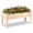 Natural, variant on Costway Raised Garden Bed Elevated Planter Box Wood for Vegetable Flower Herb