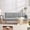 Grey 02, variant on Modern Velvet Futon Sofa Bed,Convertible Sleeper Sofa Couch with 3 Adjustable Couch Loveseat with Metal Leg for Living Room and Bedroom,Gray