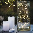 thumbnail image 5 of Guirnalda de luces de estrellas de 2 m, 4 m y 6 m para dormitorio, con adaptador a batería, para Navidad, decoración de bodas y fiestas, 5 of 5