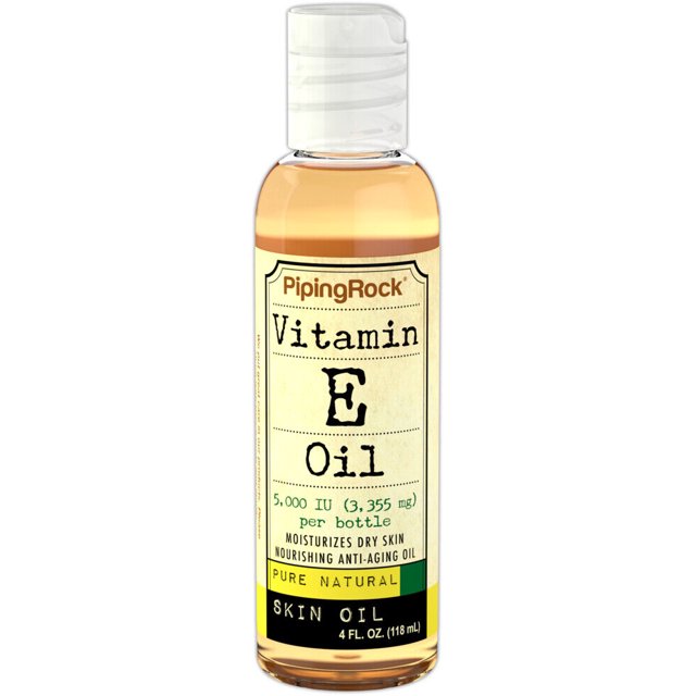 Natural Vitamin E 5000 IU AntiAging Dry Skin Moisturizer Skin Care Oil