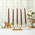thumbnail image 6 of BalsaCircle 12 Mocha Brown 10" Premium Taper Candles Centerpiece Home Decorations, 6 of 6