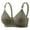 Dark Gray DY38, variant on Women's Bras Women Underware Gathered No Underwire Bras Solid Color Fashion Thin Brassiere Loose Daily Wear Gray 44