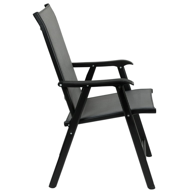 Black outdoor folding sale chairs