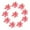 Pink, variant on Christmas Decor Artificial flowers 10Pcs Christmas Flowers Trees Decor Glitter Wed Birthday Party Decor For Christmas Household Imitation