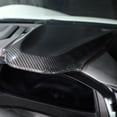 thumbnail image 2 of TINKI Real Carbon Fiber Interior Upper Dash Instrument Panel Cover Fit for Chevrolet Corvette C8 2020-2023, Center Console Upper Dash Board Trim Frame Decorative Accessories, 2 of 11