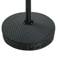 thumbnail image 3 of vidaXL Patio Table Outdoor Side Coffee Table Outdoor Furniture Poly Rattan, 3 of 28