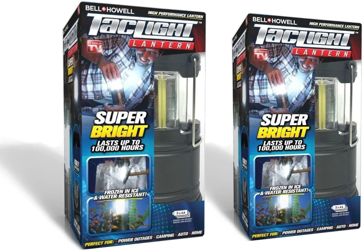 Howell Taclight Ultra Bright Portable Outdoor LED Lantern BLUE ~NEW~ Details about   Bell 