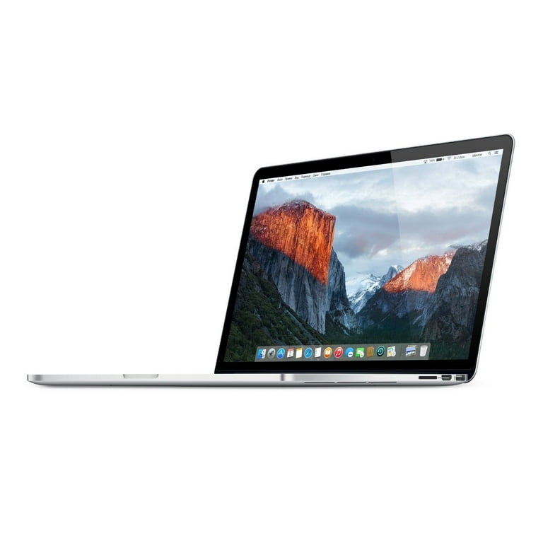 Få kontrol Postkort Rejse Restored 15" Apple MacBook Pro Retina 2.5GHz Quad Core i7 16GB Memory / 512GB  SSD Turbo Boost to 3.7GHz (Refurbished) - Walmart.com
