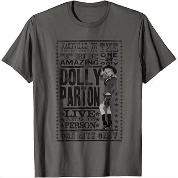 Dolly The One and Only Country Music Graphic T-Shirt