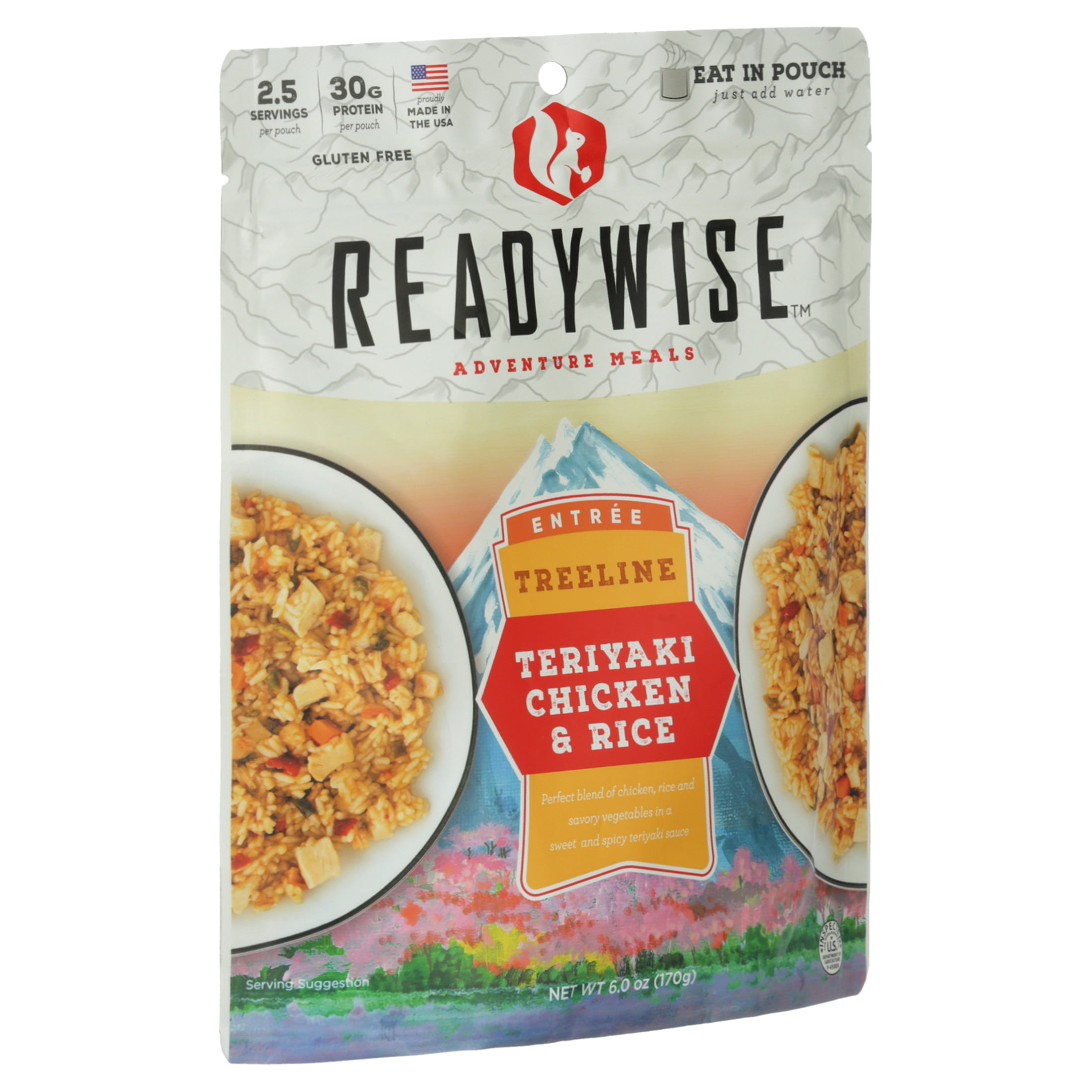 Wise Company Teriyaki Chicken & Rice, Single Serving Pouch