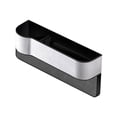 thumbnail image 4 of Organizador de espacio para asiento de coche, bolsillo para asiento de coche con portavasos, asiento multifuncional Lado del conductor blanco, 4 of 9