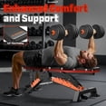 thumbnail image 4 of UPGO Heavy-duty 9 Positions Adjustable Weight Bench Workout Bench with Extended Rear Support for Home Gym Full Body Strength Training,support up to 1300lbs, 4 of 8