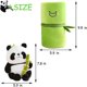 thumbnail image 3 of Animal de peluche de panda, 9,8 peluches de oso panda de peluche que sostienen bambú, lindos juguetes de peluche de panda en bambú, regalos para niños y niñas WUU, 3 of 5