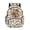 Capybara Math School Pattern, variant on Dinosaur Neon Lightning Bolt Pattern 17 Inch Rucksack for Boys Girls, Lightweight Comfort Carry Kids Backpack for High School Elementary School