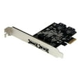 thumbnail image 2 of StarTech.com 2 Port PCI Express SATA 6 Gbps eSATA Controller Card - Dual Port PCIe SATA III Card - 2 Int/2 Ext - SATA III 6Gbps (PEXESAT322I) - Storage controller - 2 Channel - SATA 6Gb/s / eSATA 6Gb/s - low profile - PCIe x1 - for P/N: S251SMU33EP, S3520BU33ER, S355BU33ERM, ST521PMINT, 2 of 5