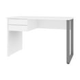 thumbnail image 1 of Petite table de bureau 48L avec Patte de Métal en U Solay de Bestar, blanc clair, 1 of 4