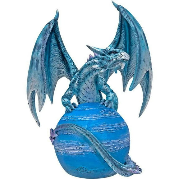 Guardian of Mercury Dragon Statue by Medieval Collectibles