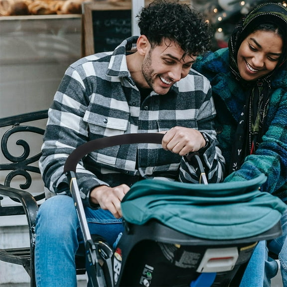 MLINS 4pcs Universal Stroller Handlebar Protectors Pushchair Handle Sleeve Cover Grip Bar Replacement Stroller Armrest Accessories for Cribs Pushchair Stroller Black