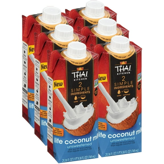 (Pack Of 6) Thai Kitchen Milk Coconut Lite 25.36 Fo