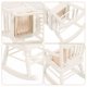 thumbnail image 5 of 1/12 modelo de silla mecedora de madera en miniatura (blanco), 5 of 6