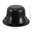 thumbnail image 2 of CATIEBYE Catiebye Rv Roof Vent Cover, Black, Compatible 2 Inch Pipes, Stylish, Durable, for Motorhome, 2 of 8