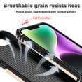 thumbnail image 5 of Armor Case for iPhone 16e with Camera Lens Sliding Cover & Ring Stand & Support Magnetic Car Mount, Military Grade Shockproof Heavy Duty Protective Case for iPhone 16e, Gold, 5 of 9